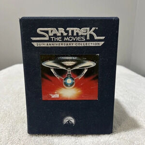 Star Trek The Movies 25th Anniversary Collection VHS 5 Films